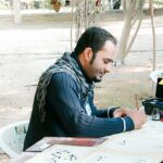 الفنان السيد مرتضى الساكن